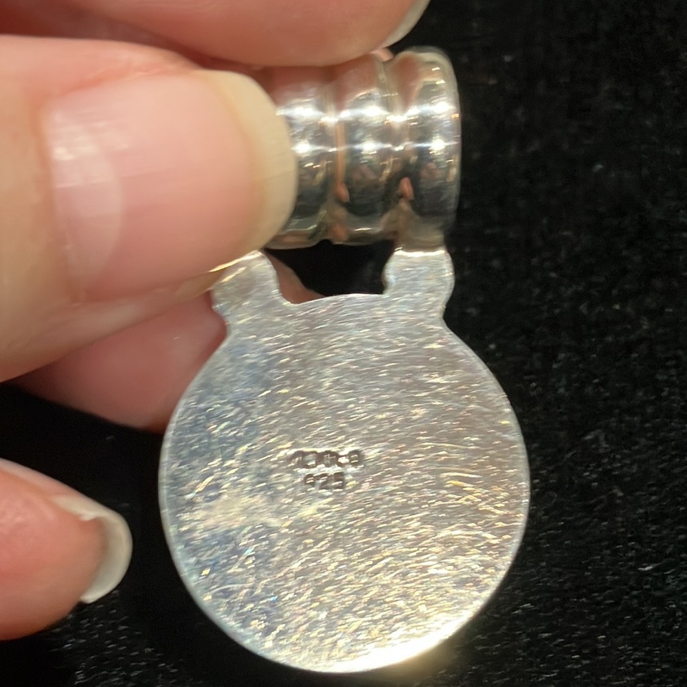 Sterling Silver 925 Pendant -D6 - Picture 4 of 4